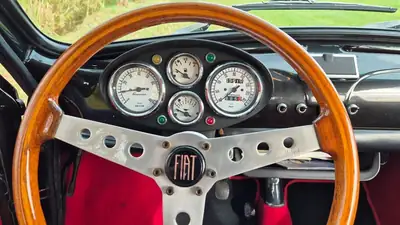 Fiat 500L 1968 — Légende italienne tuning Giannini, restaurée avec passion — Detail