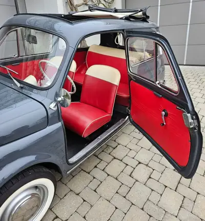 FIAT 500 Giardiniera 1966 — Restauration complète, chef-d'œuvre automobile classique — Armaturenbrett