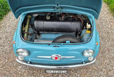 Fiat 500L Giardiniera 1967 — Chef-d'œuvre restauré, portes inversées iconiques — Miniature 7