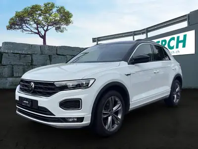 VW T-ROC R-Line 190 ch — SUV dynamique, moteur essence turbo, équipement premium — vue extérieure