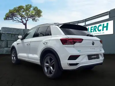 VW T-ROC R-Line 190 ch — SUV dynamique, moteur essence turbo, équipement premium — côté