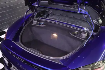 Porsche 718 Spyder — Roadster pur-sang 420 ch, boîte manuelle, Gentian Blue rarissime — Miniature 17