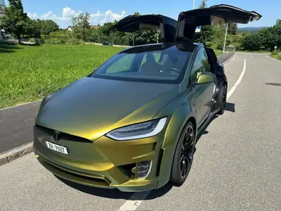 Tesla Model X 2017 — SUV électrique 7 places, exemplaire unique avec customisation FAB — Detail