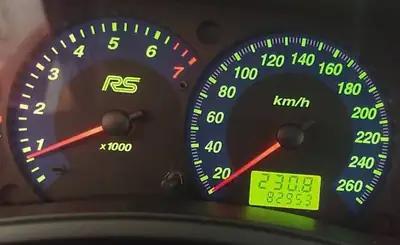 Ford Focus RS MK1 2002 — Sportive culte 215 ch, 8 fois chaussée, échappement Stoffler — interni