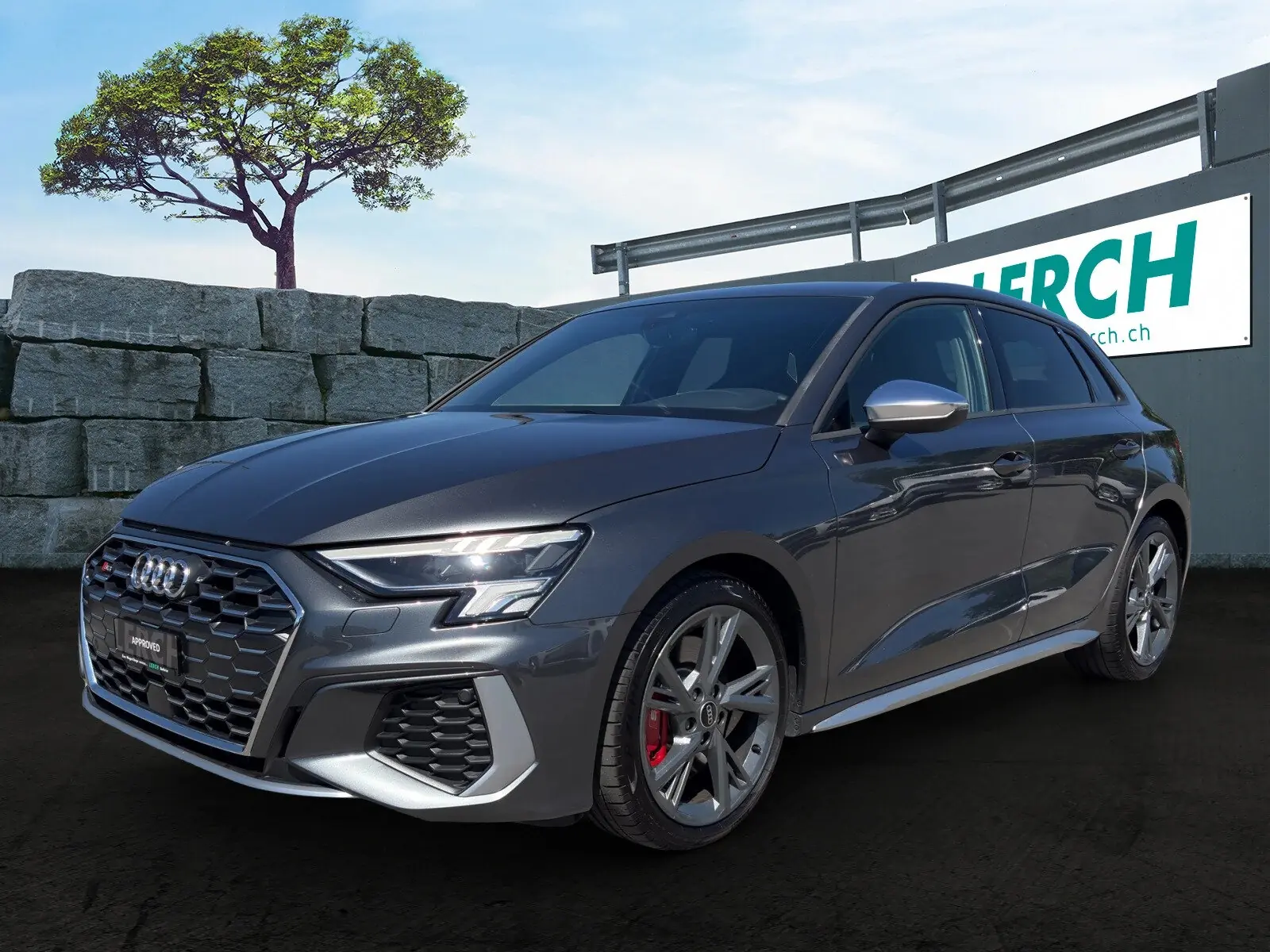 Audi S3 2024 — Berline sportive 310 ch, tous-terrains, faible kilométrage — vue extérieure