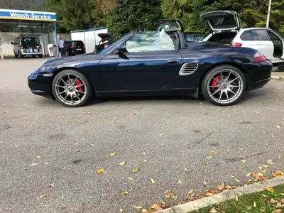 Porsche Boxster S 260 ch — Cabriolet sportif manuel, sièges Alcantara chauffants — Außenansicht