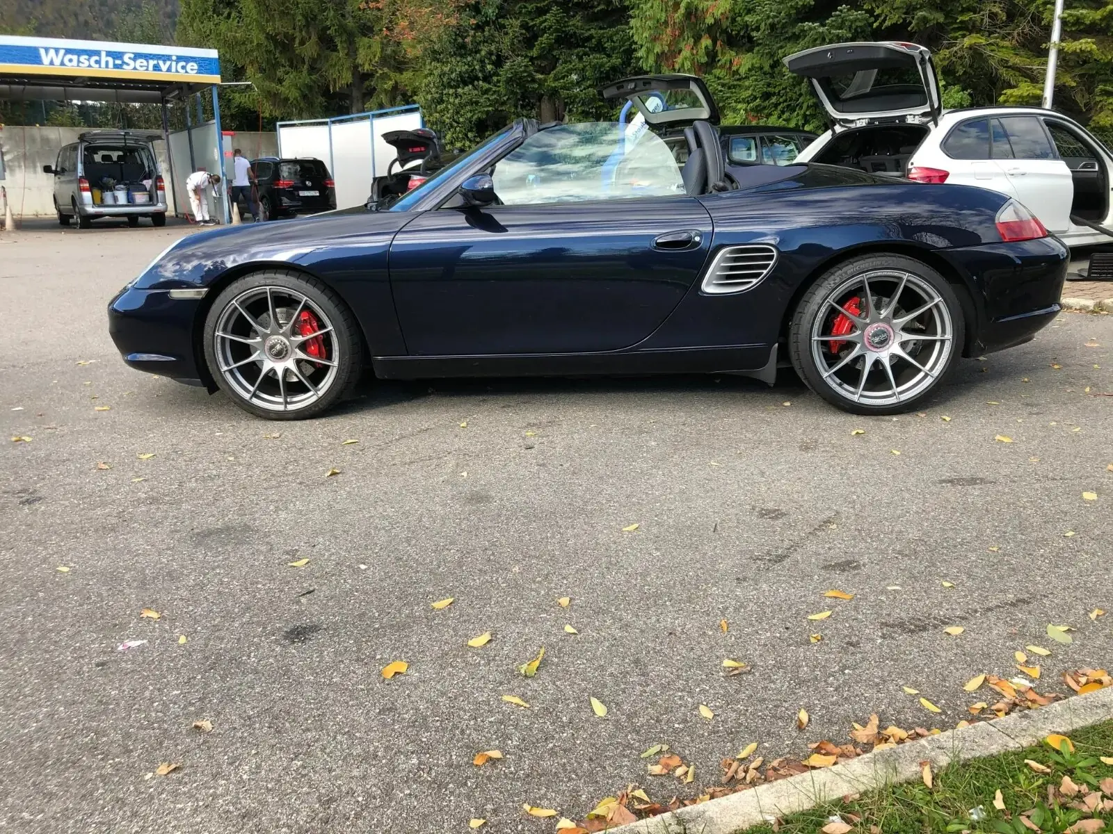 Porsche Boxster S 260 ch — Cabriolet sportif manuel, sièges Alcantara chauffants — Außenansicht