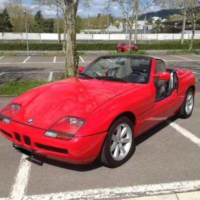 BMW Z1 1989 — Roadster légendaire aux portes rétractables, 63'000 km, état impeccable — Seitenansicht