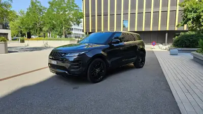 Land Rover Range Rover Evoque Hybrid — SUV compact premium, motorisation écologique 2020 — Seitenansicht