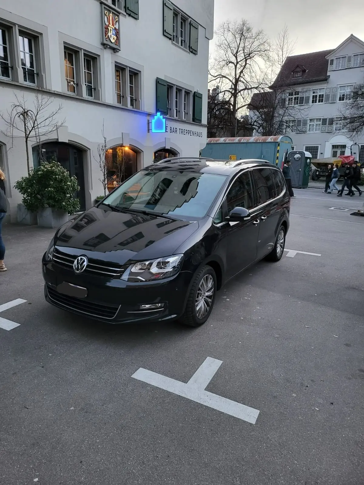 VW Sharan 2014 — Monospace 7 places diesel, révisions complètes et toit panoramique — Außenansicht