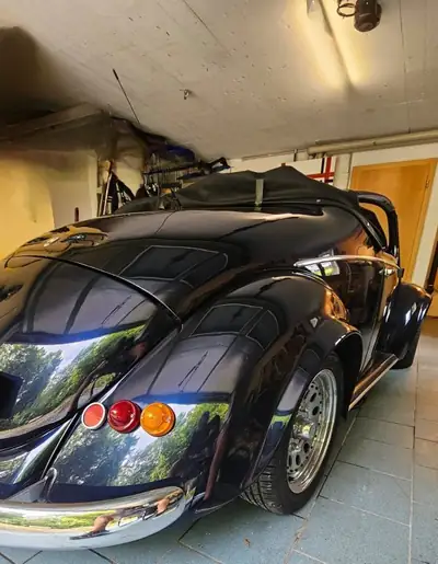 VW Käfer 1965 Speedster — Cabriolet rétro restauré, collector certifié — arrière