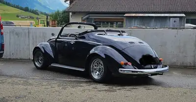 VW Käfer 1965 Speedster — Cabriolet rétro restauré, collector certifié — côté