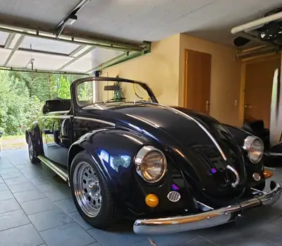 VW Käfer 1965 Speedster — Cabriolet rétro restauré, collector certifié — Miniature 7