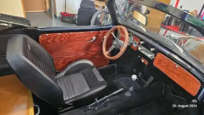 VW Käfer 1965 Speedster — Cabriolet rétro restauré, collector certifié — Miniature 9