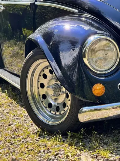 VW Käfer 1965 Speedster — Cabriolet rétro restauré, collector certifié — Miniature 12