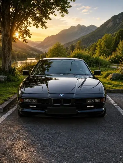 BMW 850 Ci V12 5.4 — Chef-d'œuvre collector, 42'300 km d'origine, BMW Individual — vista esterna