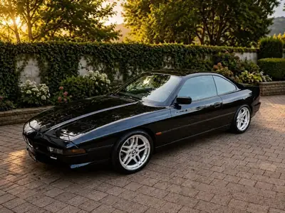 BMW 850 Ci V12 5.4 — Chef-d'œuvre collector, 42'300 km d'origine, BMW Individual — fianco