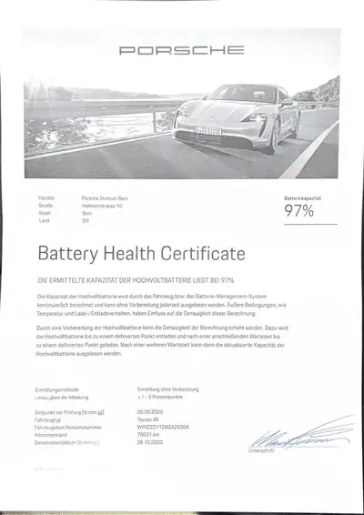 Porsche Taycan 4S — Électrique haute performance, batterie neuve garantie 8 ans — Miniature 8