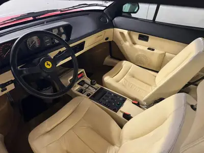 Ferrari Mondial 3.2 1986 — Cabriolet légendaire, cuir intégral, état d'origine exceptionnel — arrière