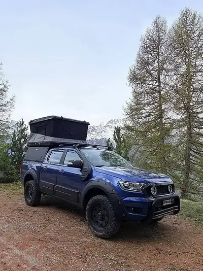 Ford Ranger Diesel 4x4 — Pick-up polyvalent équipé, prêt à l'aventure — Außenansicht