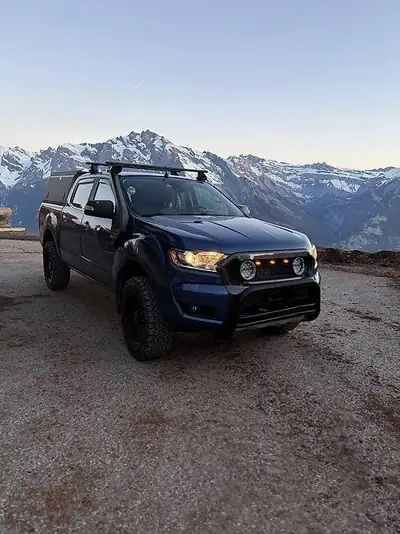 Ford Ranger Diesel 4x4 — Pick-up polyvalent équipé, prêt à l'aventure — Seitenansicht