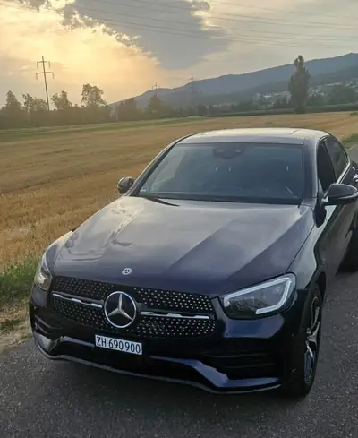 Mercedes-Benz GLC 300 — SUV diesel performant, 128 500 km, traction intégrale — Heckansicht
