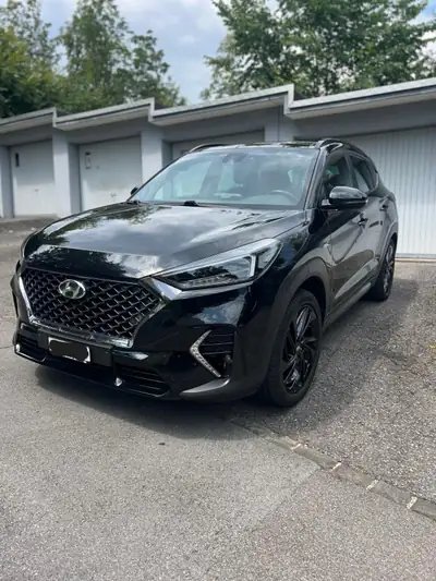 Hyundai Tucson 2019 — SUV sportif N-Line, boîte DCT révisée, 4x4 fiable — côté
