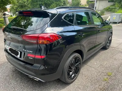 Hyundai Tucson 2019 — SUV sportif N-Line, boîte DCT révisée, 4x4 fiable — arrière