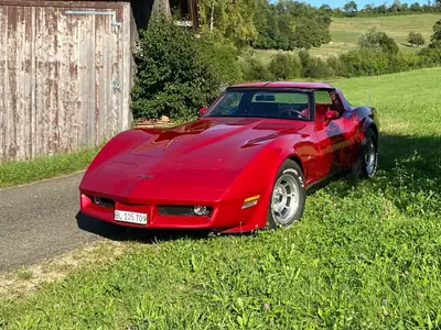 Chevrolet Corvette C3 1980 — Légendaire coupé sport, 69'000 km, état exceptionnel — Außenansicht