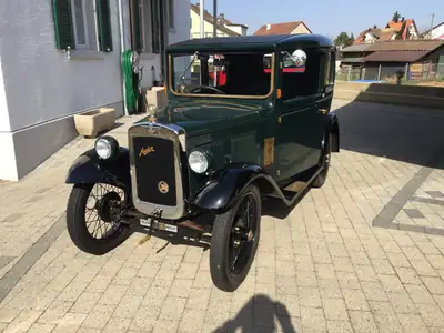 Austin Seven Saloon 1932 — Légende britannique restaurée, moteur révisé — Außenansicht