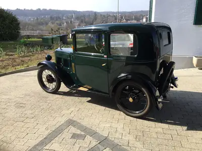 Austin Seven Saloon 1932 — Légende britannique restaurée, moteur révisé — Seitenansicht