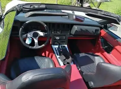 Chevrolet Corvette Cabrio 1989 — Décapotable américaine mythique, toit neuf — arrière