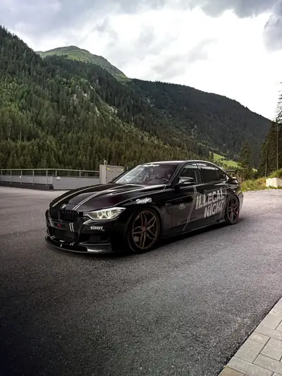 BMW 335i xDrive F30 — Berline haute performance G-Power, 400 ch, carbone intégral — Außenansicht
