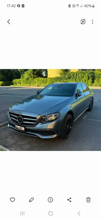Mercedes-Benz Classe E 2019 occasion Langenthal — 1