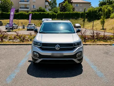 VW T-CROSS 1.0 TSI 115 ch — SUV urbain polyvalent, entretien récent complet — côté
