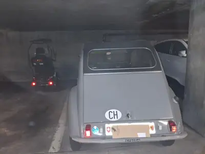 Citroën 2CV 1959 — L'icône automobile française, toit ouvrant, état d'époque — arrière