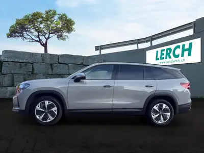 Skoda Kodiaq 2025 — SUV 7 places robuste, 193 ch diesel et équipements de sécurité avancés — côté