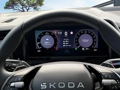 Skoda Kodiaq 2025 — SUV 7 places diesel robuste, assistance à la conduite premium — Miniatura 11