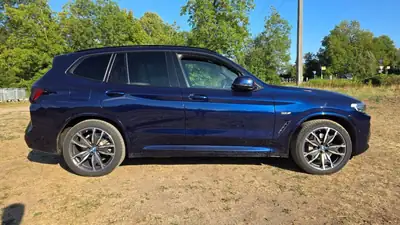 BMW X3 30e MSport xDrive — Hybride rechargeable, 82000 km, facelift 2022 — fianco