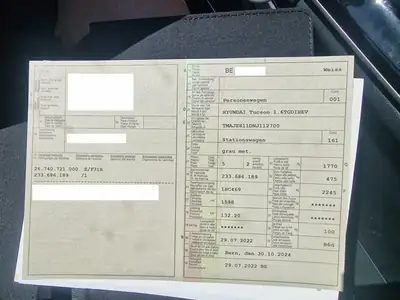 Hyundai Tucson MHEV 2022 — SUV hybride essence, 38'000 km, boîte auto — arrière