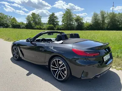 BMW Z4 2023 — Cabriolet sportif 340 ch, état impeccable, garantie complète — Heckansicht