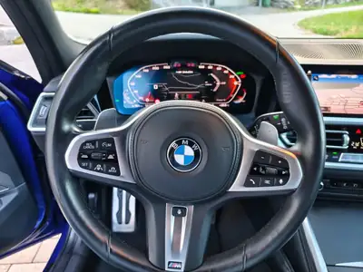BMW M340i xDrive Touring — Break sportif 374 ch, Portimao bleu, aménagements premium — Miniatura 9