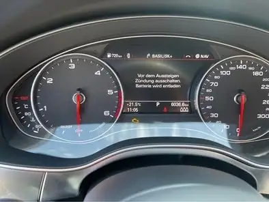 Audi A6 Avant 2018 — Break diesel 326 ch, équipements premium, AWD — tableau de bord