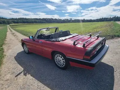 Alfa Romeo Spider Aerodinamica 1989 — Roadster italien authentique, état impeccable — detail