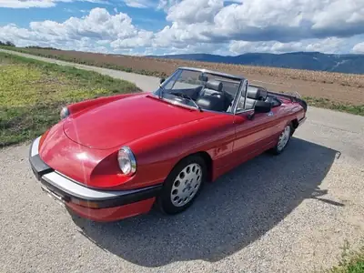 Alfa Romeo Spider Aerodinamica 1989 — Roadster italien authentique, état impeccable — Thumbnail 9