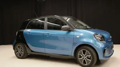 Smart ForFour Électrique 2021 — Citadine compacte zéro émission, 31'000 km — Heckansicht