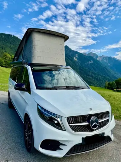 Mercedes-Benz Marco Polo 2024 — Camping-car premium, 44'000 km, équipement complet — Seitenansicht