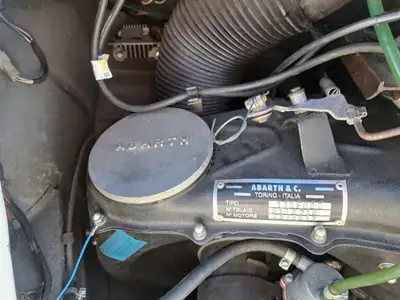 FIAT 500 Abarth 1972 — Légendaire berline sportive, 145 ch purs — tableau de bord