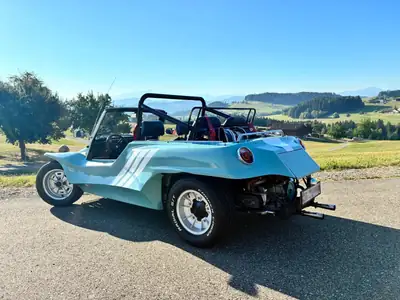 VW Buggy 1965 — Légende cabriolet 4 places, service complet, prêt à rouler — Heckansicht