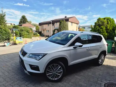 SEAT Ateca 150 ch — SUV polyvalent, 8 pneus incluant 4 hiver neufs — côté